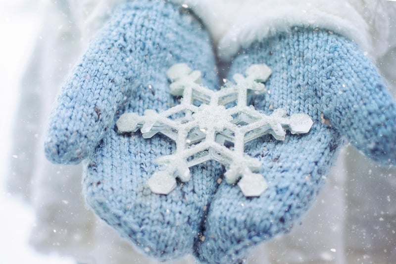 Snowflake Window Clings